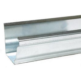 K-Style Gutter, Mill Finish Galvanized, 4-In. x 10-Ft.