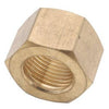 Brass Compression Nut, Lead-Free, 3/8-In., 3-Pk.