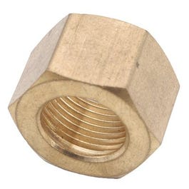 Brass Compression Nut, Lead-Free, 3/8-In., 3-Pk.