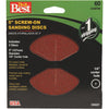 Do it 5 In. 60 Grit Screw-On Sanding Disc (3-Pack)