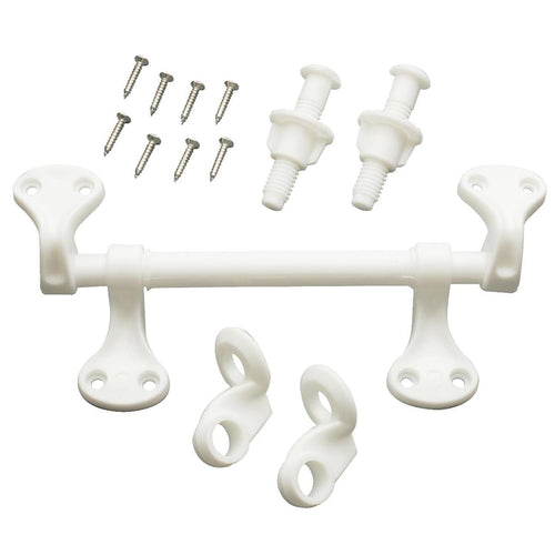 Do it 1/2 White Polyethylene Toilet Seat Hinge