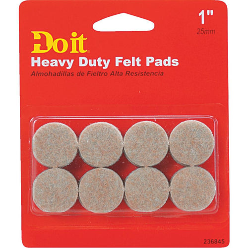 Do it 1 In. Beige Self Adhesive Felt Pads (16-Count)