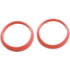 Do it 1-1/4 In. x 1-1/4 In. Black Rubber Slip Joint Washer (2 Pack)