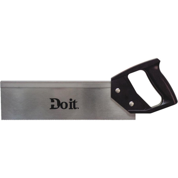 Do it 12 In. L. Blade 12 TPI Plastic Handle Back Saw