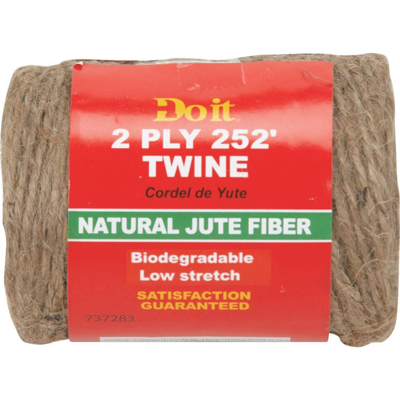 Do it 2-Ply x 252 Ft. Brown Jute Biodegradable Twine