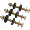 Do it 5/16 In. x 3 In. Brass, Sponge Rubber Tank Bolts (3 Ct.)