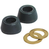 Do it 7/16 In. x 5/8 In. Black Cone Faucet Washer