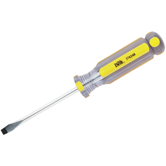 Do it Best 1/4 In. x 4 In. Slotted Screwdriver