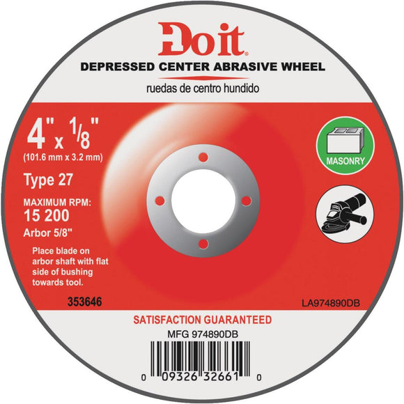 Do it Type 27 7 In. x 5/8 In.-11 Masonry Cut-Off Wheel