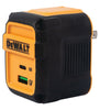 Dewalt 49.5 W 2-Port Worksite USB PD Charger