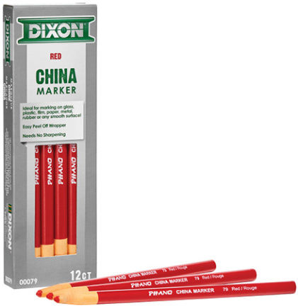 CHINA MARKER PHANO RED