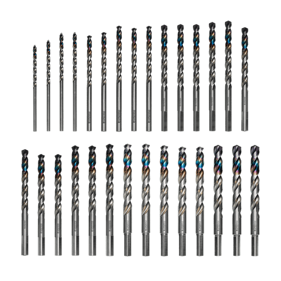 Diablo 29 pc Metal Demon™ Drill Bits Set for Mild Hardened and Stainless Steels