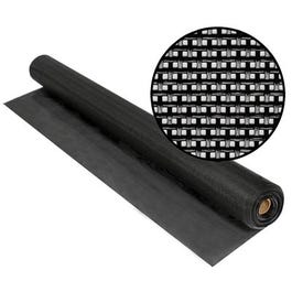 Window Screen, Black, 48-In. x 100-Ft.
