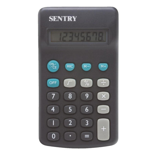 Sentry Basic 8-Digit Pocket Calculator
