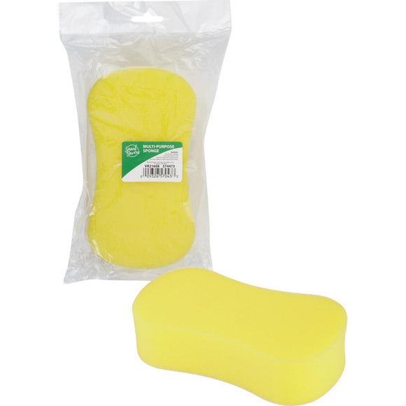 Smart Savers 8 In. x 4.3 In. Yellow Sponge