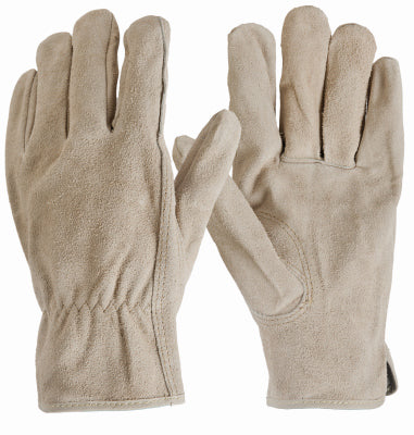 True Grip Suede Leather Work Gloves Men’s Medium
