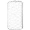 Bent Frame Chain Link Walk Gate, 42 x 72-In.