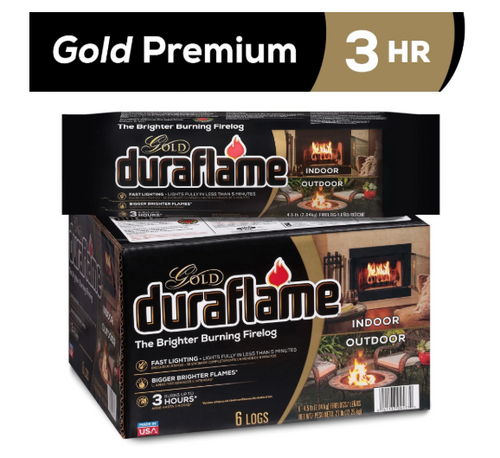 Duraflame® 4.5LB Gold Firelogs