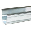 K-Style Gutter, Mill Finish Galvanized, 4-In. x 10-Ft.