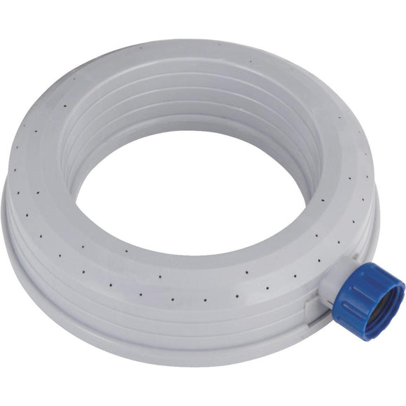 Best Garden Poly 900 Sq. Ft. Ring Stationary Sprinkler, Gray